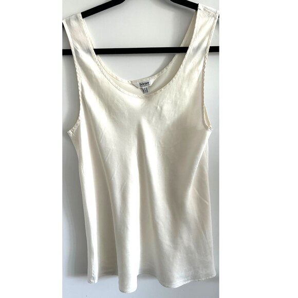 Borner Off White Silk Top SZ GB 36 - Picture 1 of 5